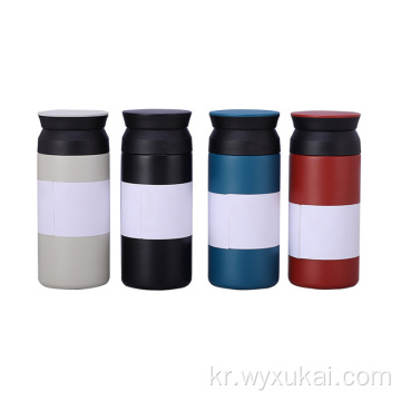 재사용 가능한 무광택 커피 컵 맞춤형 디자인 생태학 컵